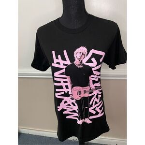 MGK Ticket to my Downfall Black Short Sleeve Tee Size Small